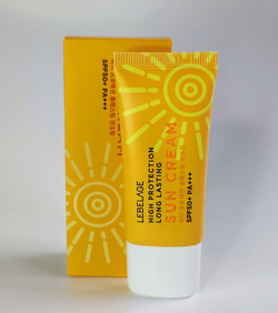 Устойчивый крем от солнца с высоким фактором защиты HIGH PROTECTION long lasting SUN CREAM SPF50+/PA+++ 30 мл