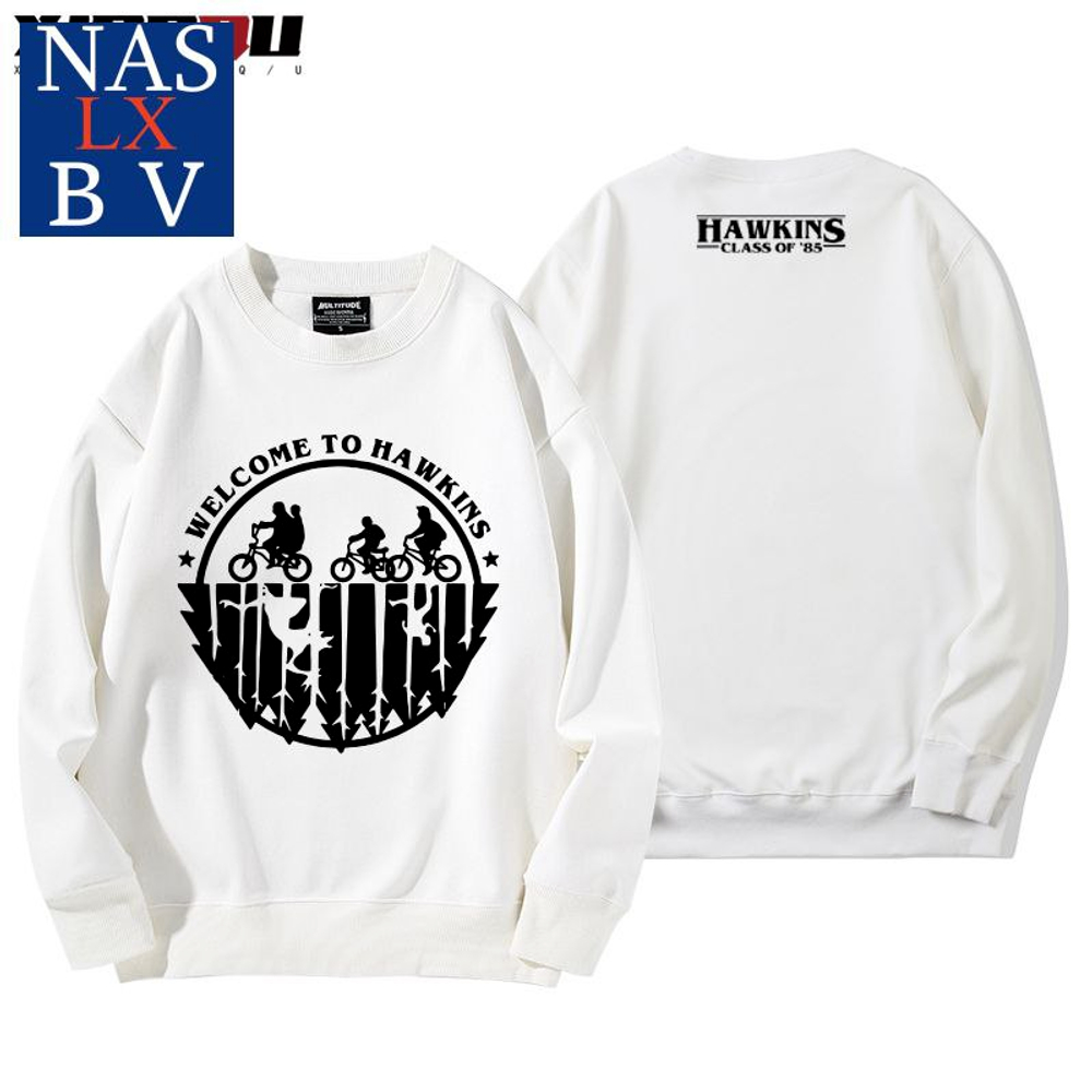 Свитшот унисекс оверсайз "Очень странные дела"