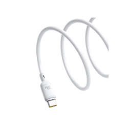 Интерфейсный кабель Baseus Silky Series USB to Type-C 100W 2m White (P10377703213-01)