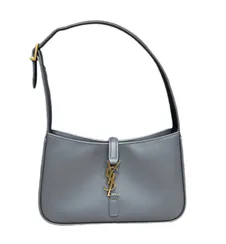 Сумка женская Saint Laurent Le 5 à 7 Hobo серый