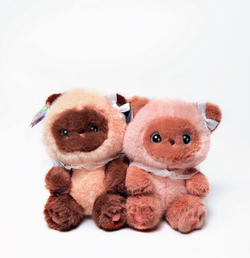 Мягкая игрушка "Котик" 25 см оптом