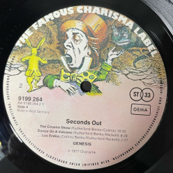 Винтажная виниловая пластинка LP Genesis Seconds Out (Germany 1977) Los Endos