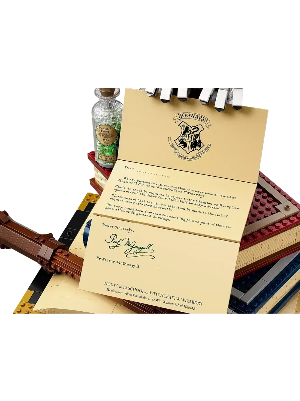 Конструктор Гарри Поттер Большая букля Символы Хогвартса