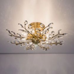 Citilux Серенада CL315183 Люстра хрустальная Бронза