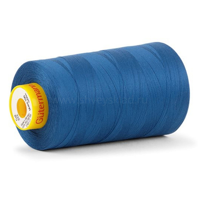 Нитка Gutermann Mara 150 (5000 метров), 1 боб., особо тонкая | 312 св.синий