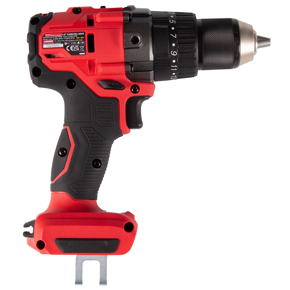 MIGHTY SEVEN (DH-101) Аккумуляторная дрель-шуруповерт 18 В, ударная, без аккумулятора и ЗУ