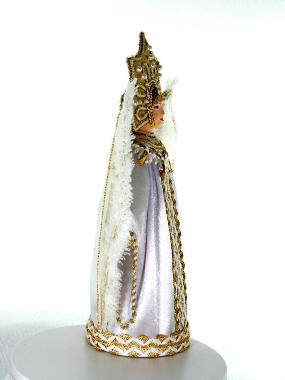 Фарфоровая кукла коллекционная Царевна-Лебедь