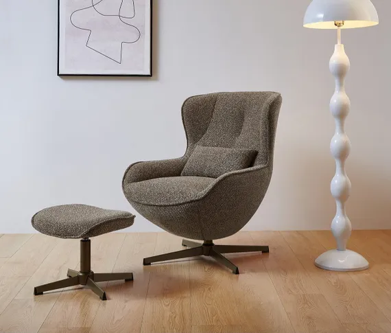 Оттоманка Benson, коричневая