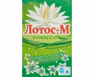 Стиральный порошок Лотос универсальный 400 гр.