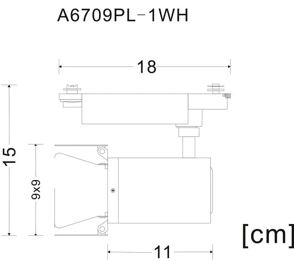Трековый светильник Arte Lamp