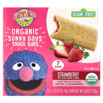 Earth's Best, Organic Sunny Days Snack Bars®, для детей от 2 лет, со вкусом клубники, 7 батончиков, по 19 г (0,67 унции)