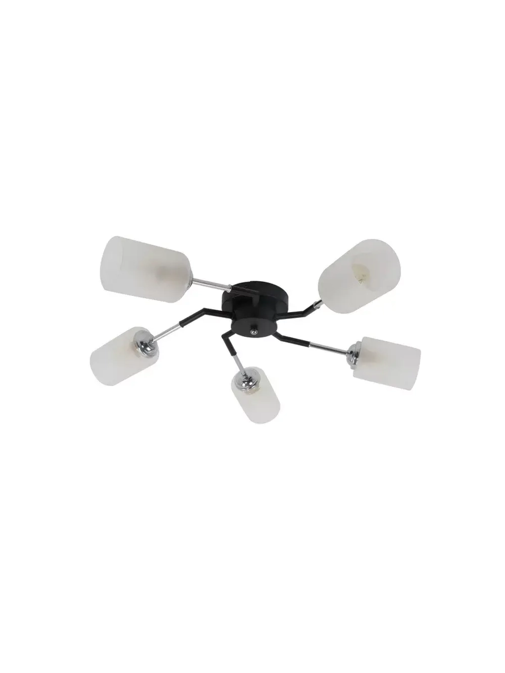 Люстра потолочная E27х5х60W хром