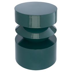 Столик кофейный Ingvild, Ø35,5 см, темно-бирюзовый