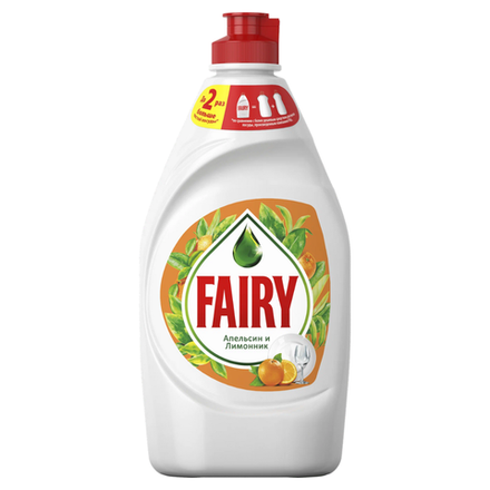Средство для мытья посуды Fairy Апельсин и лимонник 900 мл