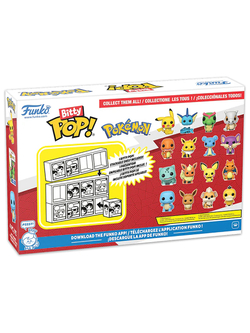 Фигурка Funko Bitty POP! Pokemon Bulbasaur+Flareon+Pichu+Charizard 4PK 81134