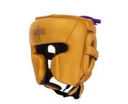 Шлем боксерский Clinch Undefeated золотой C162