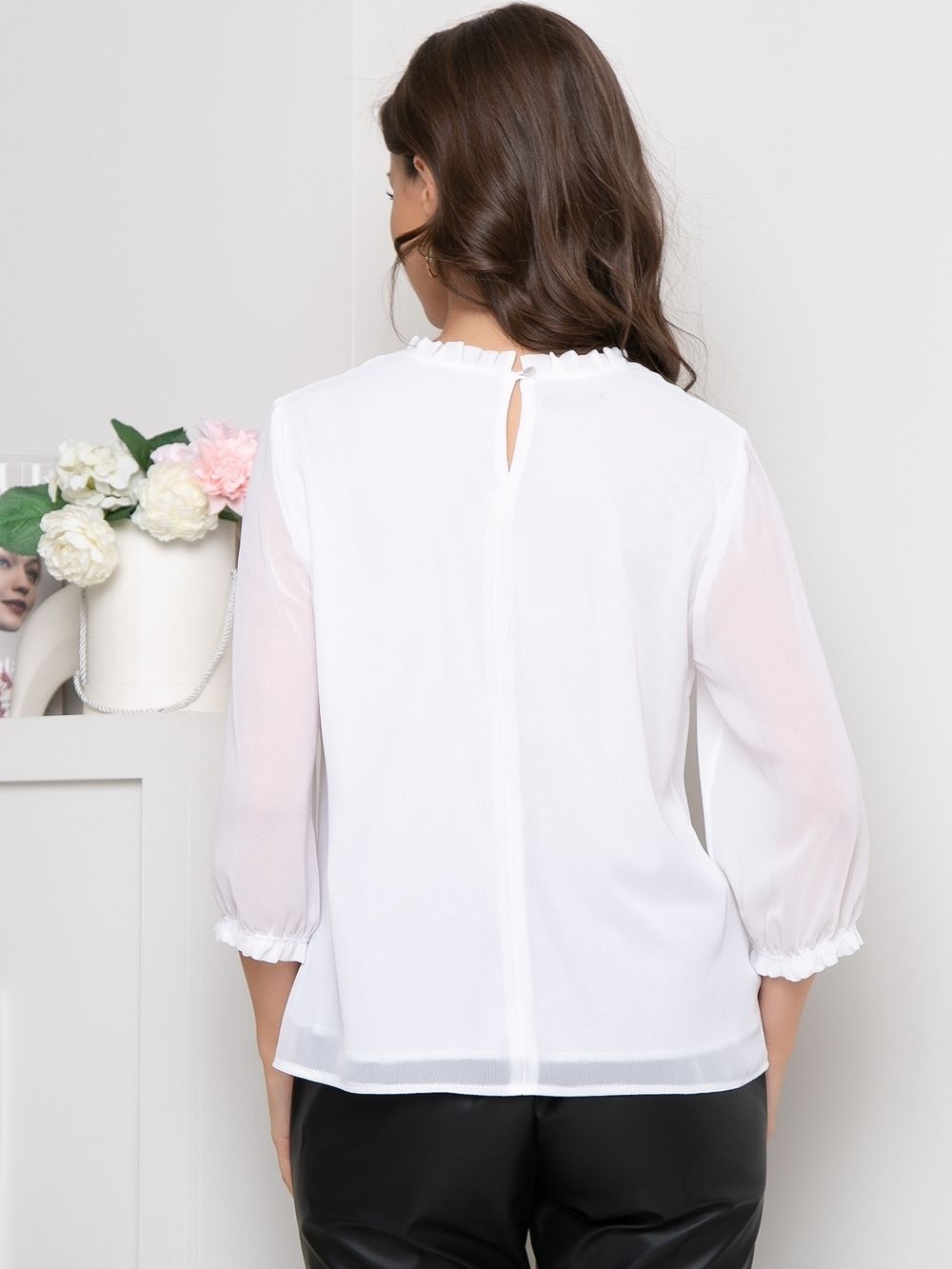 Блуза Очаровательный шифон(вайт) Diolche