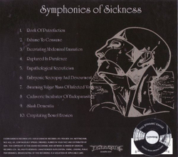 CARCASS - Symphonies Of Sickness DIGIPAK, музыкальный компакт диск