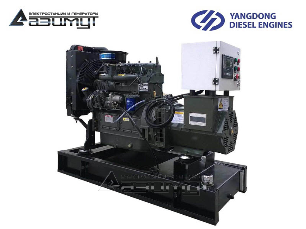 Дизельный генератор Азимут АД-30С-Т400-2РМ55 Yangdong с автозапуском