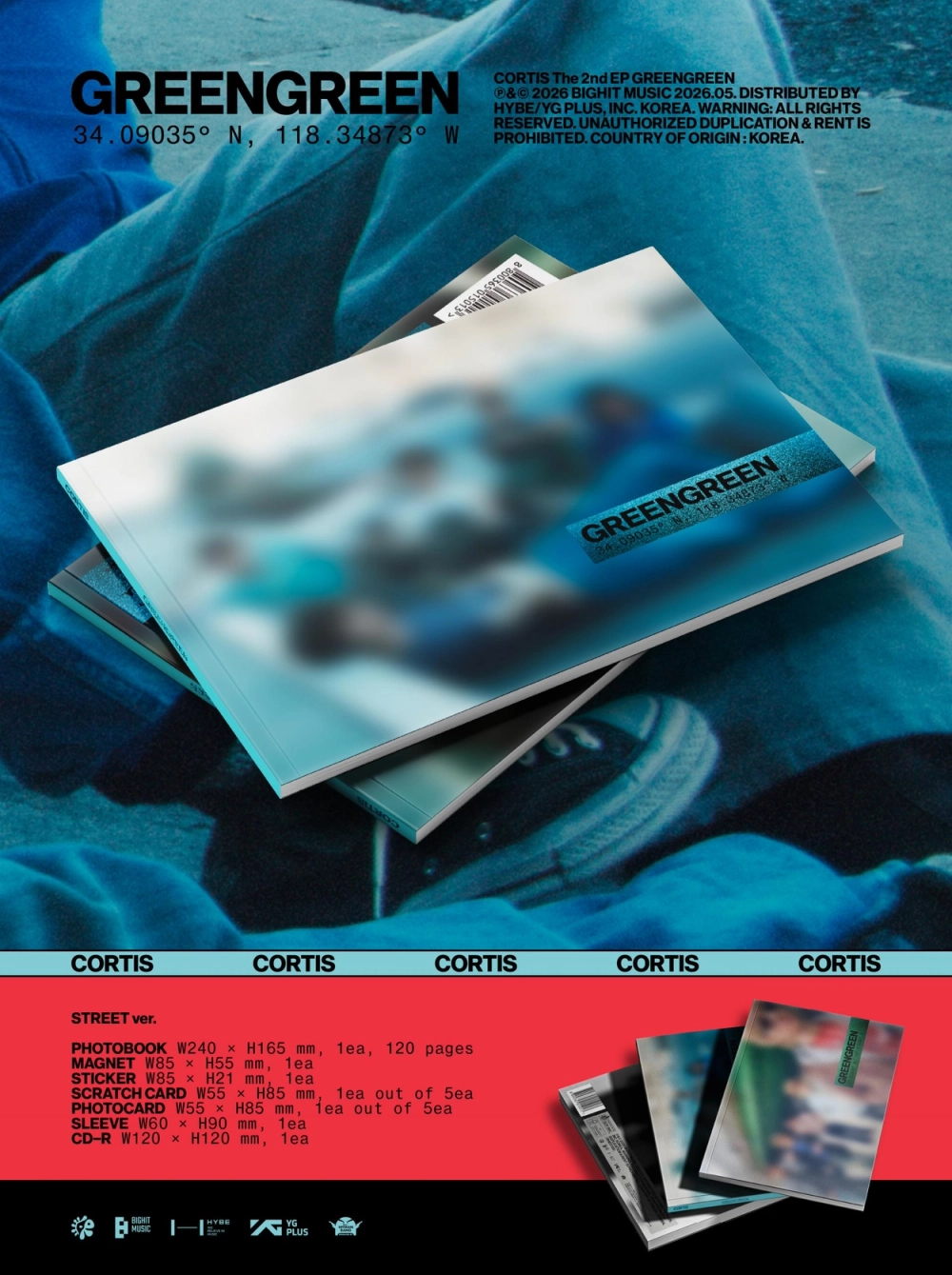 Альбом CORTIS - GREENGREEN