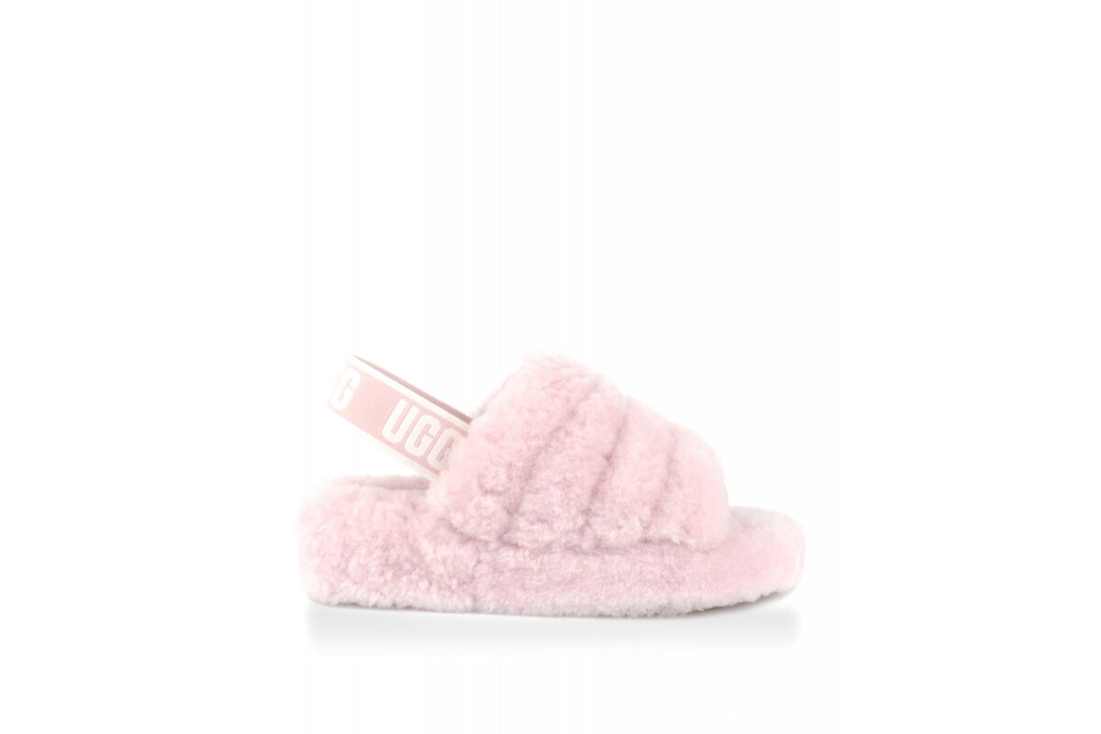 UGG Fluff Yeah Slide-Pink