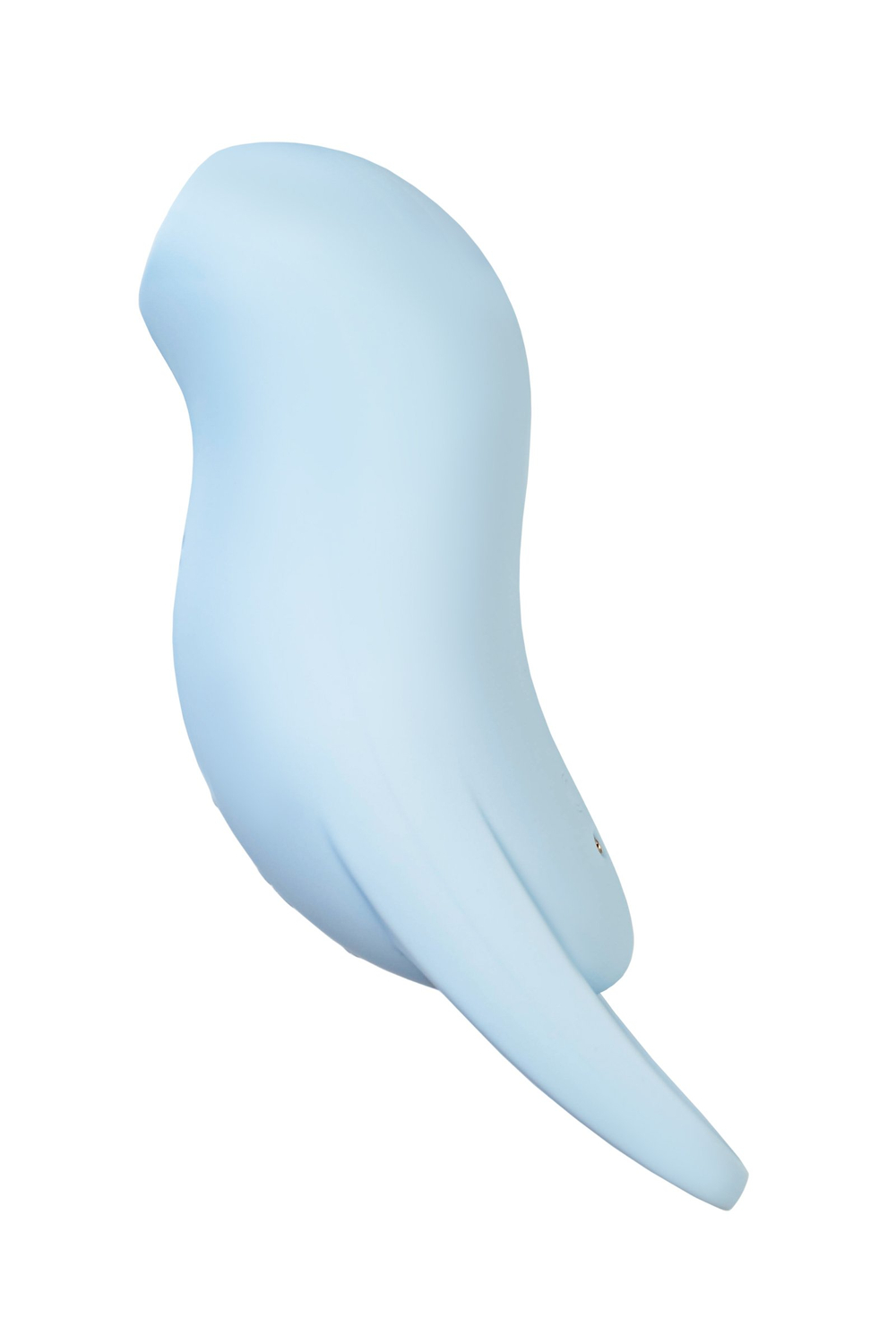 Вакуум-волновой стимулятор клитора с вибрацией Satisfyer Pocket Pro 1, силикон, голубой, 13,9 см