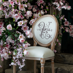 Стул Объект мечты Монограмма буквы U
