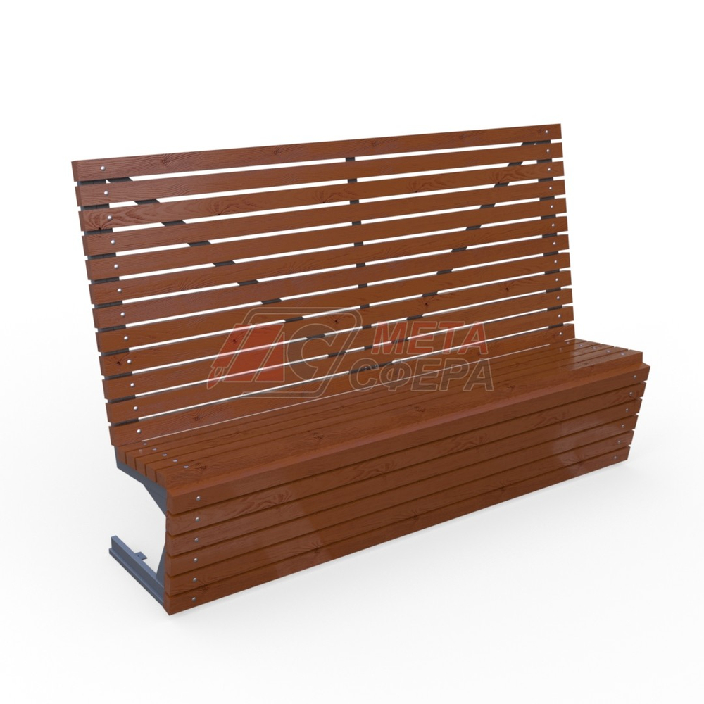 Скамейка Бьянка высокая