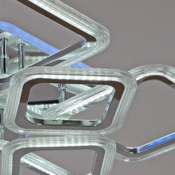 09826-3.3-4+4C CR (RGB) светильник потолочный