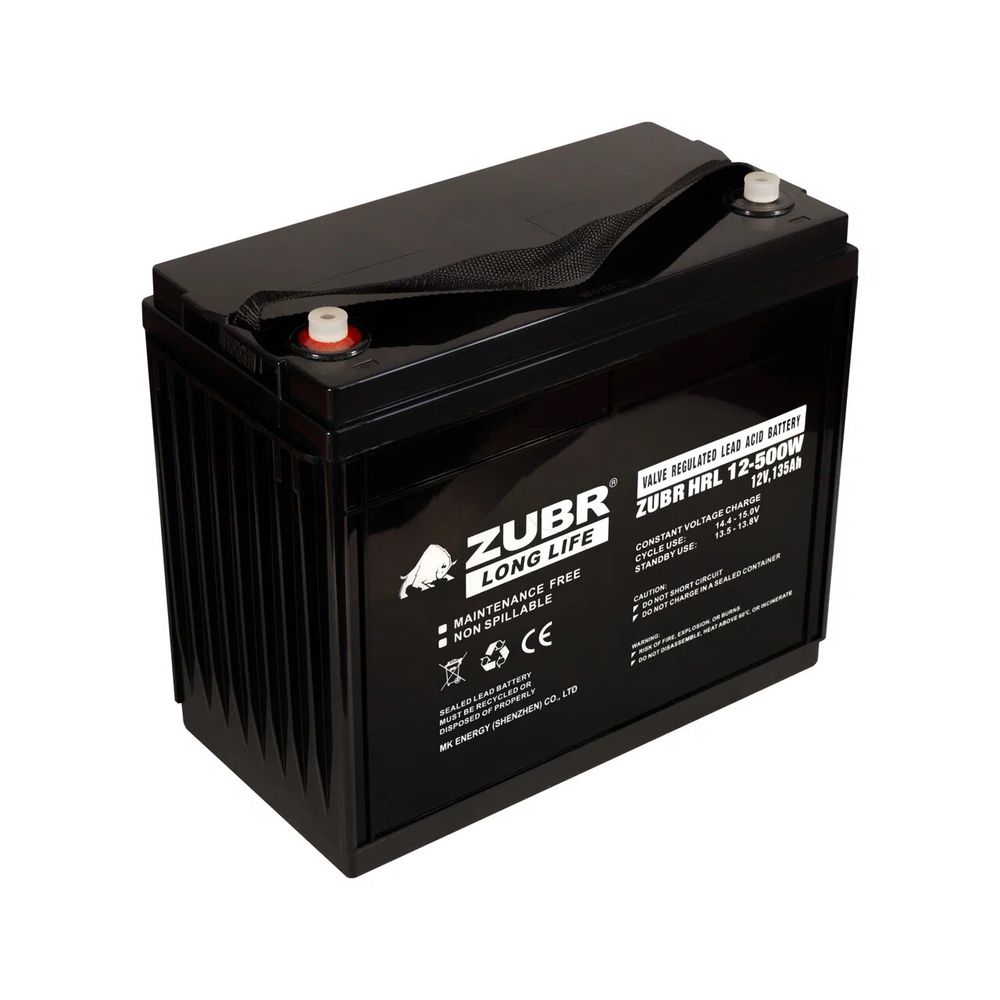 Аккумулятор ZUBR HRL12-500W