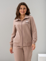 Костюм с брюками КБ-384/кофе-п