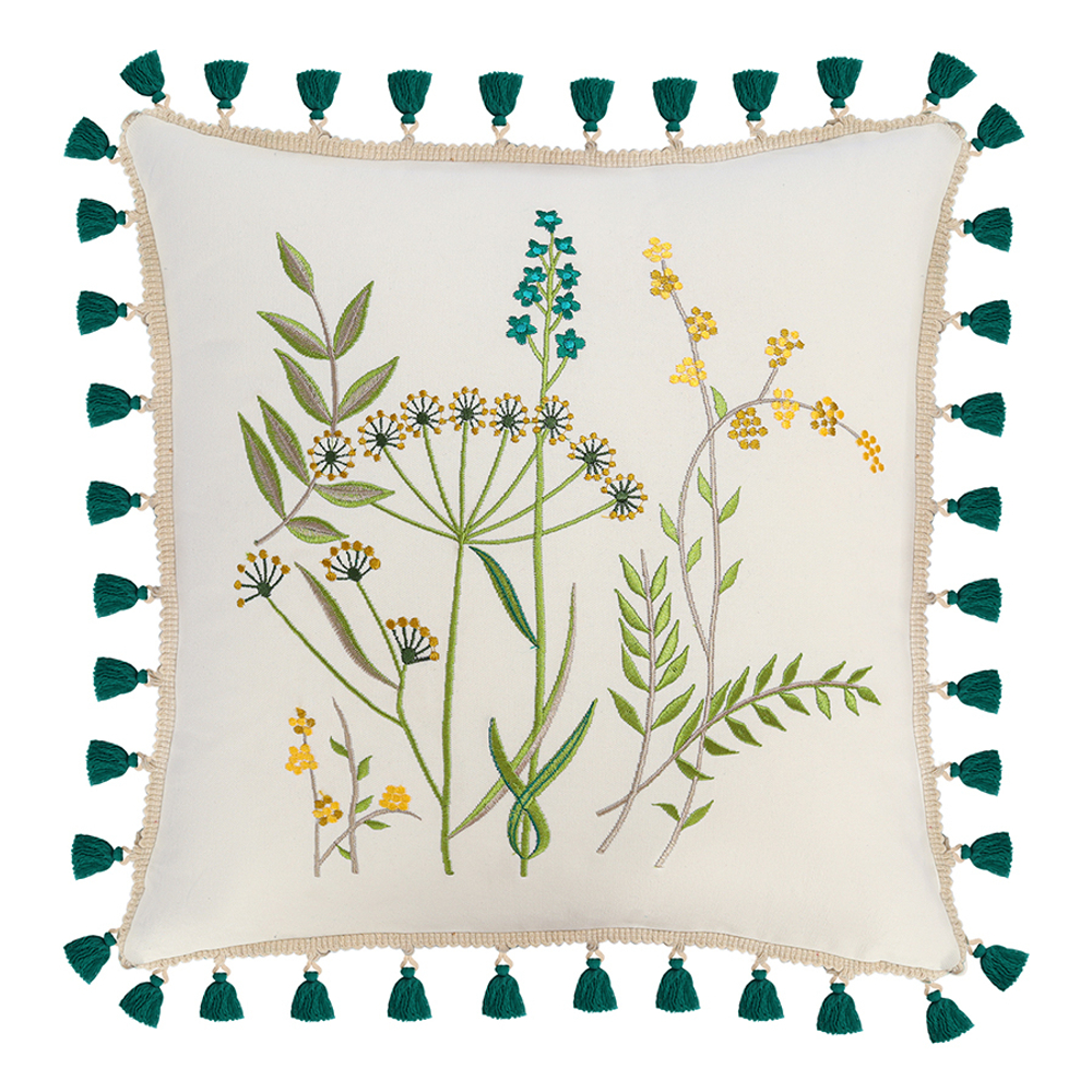 Подушка декоративная meadow bloom из коллекции ethnic, 45х45 см