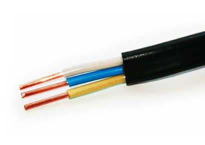 Кабель медный силовой в ПВХ изоляции ВВГнг(А)-LS 3х1,5-0.66 плоский ГОСТ ТЕХНОКАБЕЛЬ (бухта 100) (кратно 100)