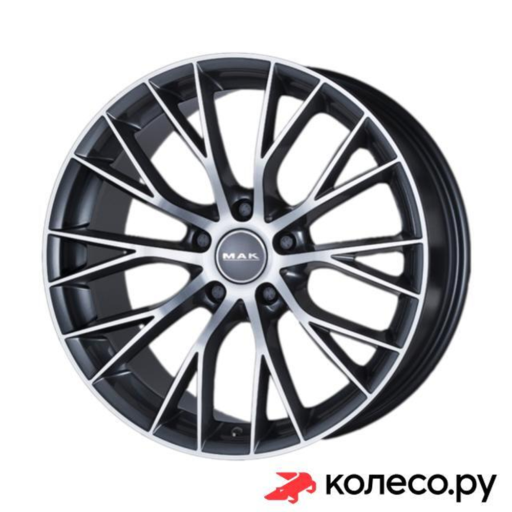 Munchen 8.5x20/5*120 D72.6 ET25 Gunmetal Mirror Face