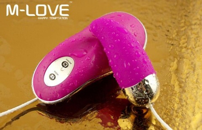 Вибро-пуля силиконовая с пультом управления Gladme (12 режимов вибрации) (Цвет: фиолетовый)