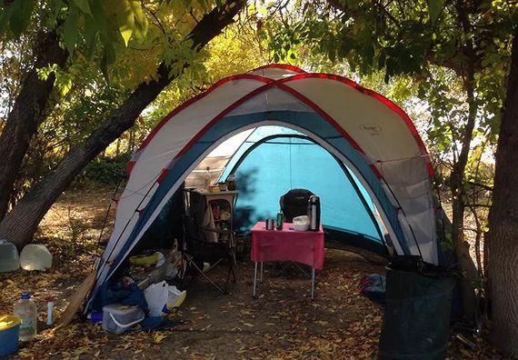 Тент-шатер CANADIAN CAMPER Space One (Royal)