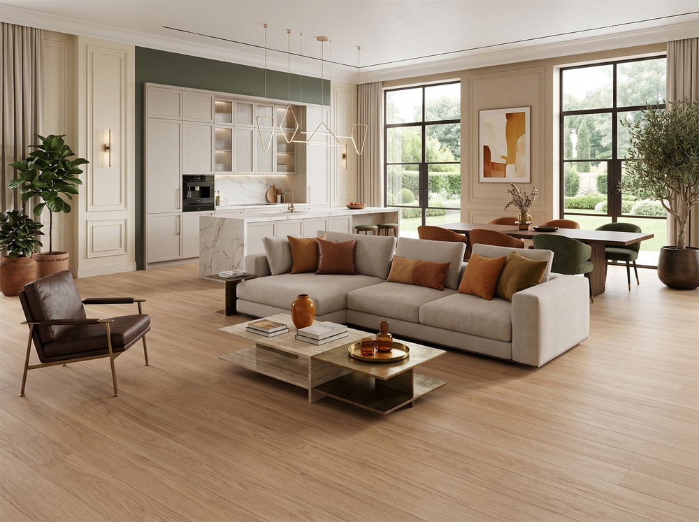 HDF Ламинат FLOORFORT Дуб Паркридж 24006-2