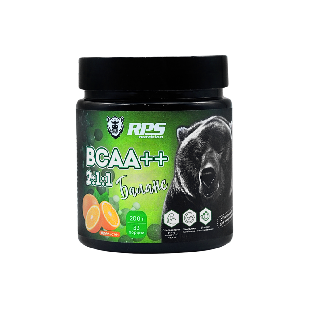 BCAA (2:1:1) 200г БАНКА RPS NUTRITION