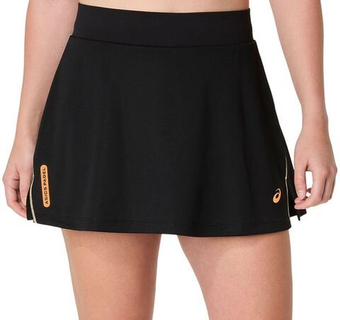 Теннисная юбка Asics Padel Court - performance black/stone wash