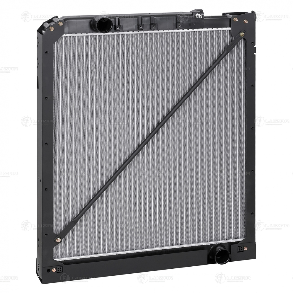 LRc 3076 -  Радиатор охлаждения для а/м Foton Auman EST A (BJ 4189) (17-) с дв. Cummins ISG12E5