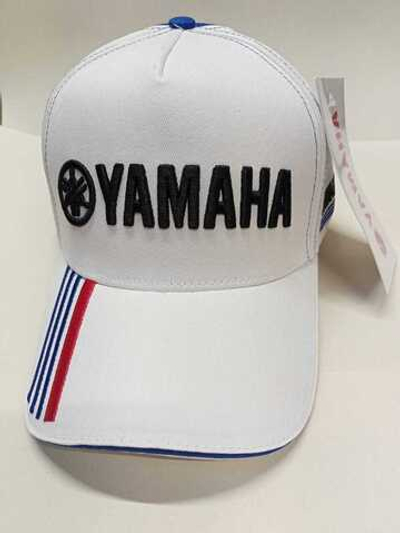 Бейсболка белая Yamaha Marine