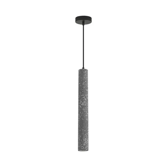 8354/1B SUSPENTIONI черный, металл/цемент Подвес GU10 LED 5W 220V SHAMAREL