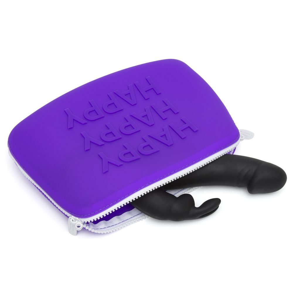 Happy Rabbit HAPPY Large - Силиконовый чехол, фиолетовый