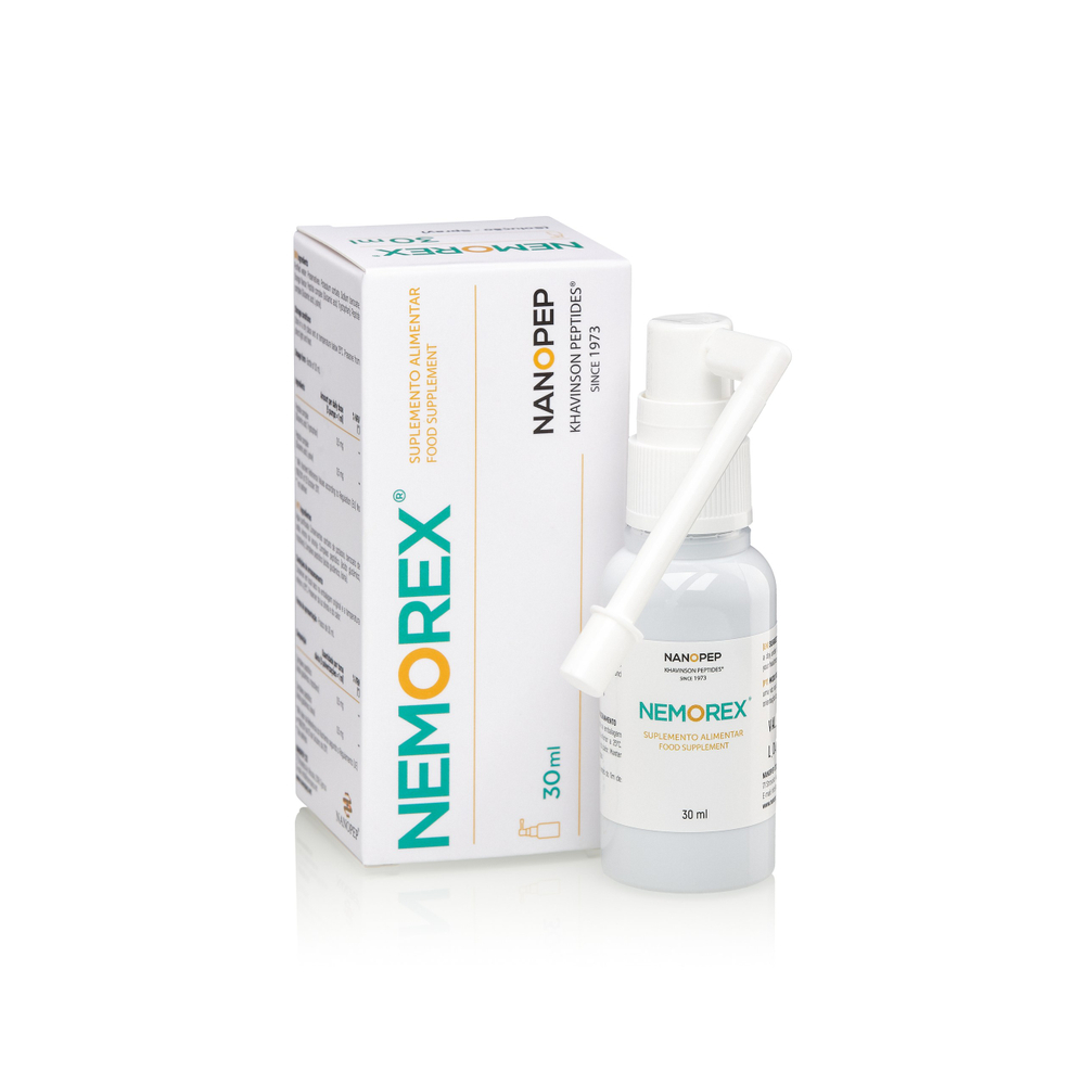 Неморекс спрей NEMOREX® , - пептид иммунной системы, Khavinson Peptides®.