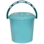 Ведро 10л с крышкой (мята)