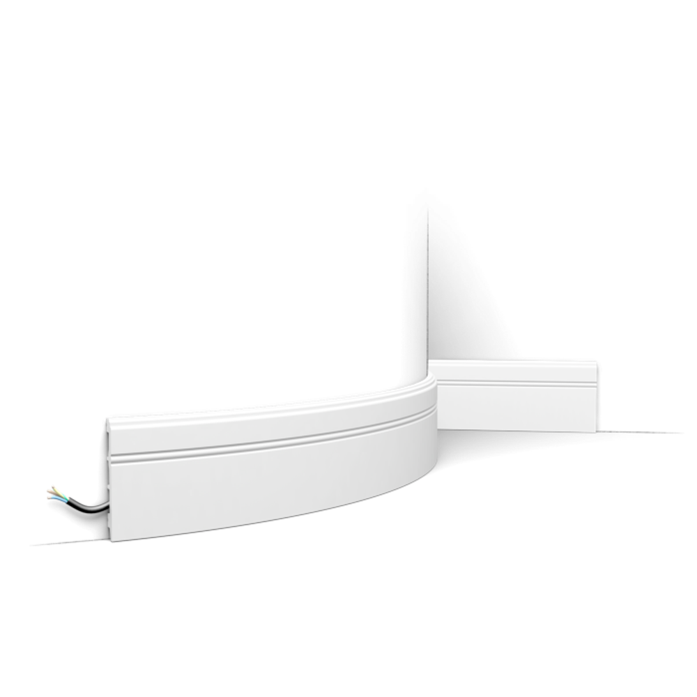 Гибкий напольный плинтус Orac Decor SX105F Duropolymer®