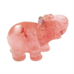 Слон кварц красный асс.