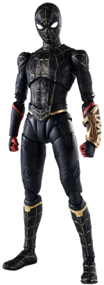 Фигурка S.H. Figuarts Spider-Man: No Way Home Spider-Man［Black & Gold Suit］Special Set