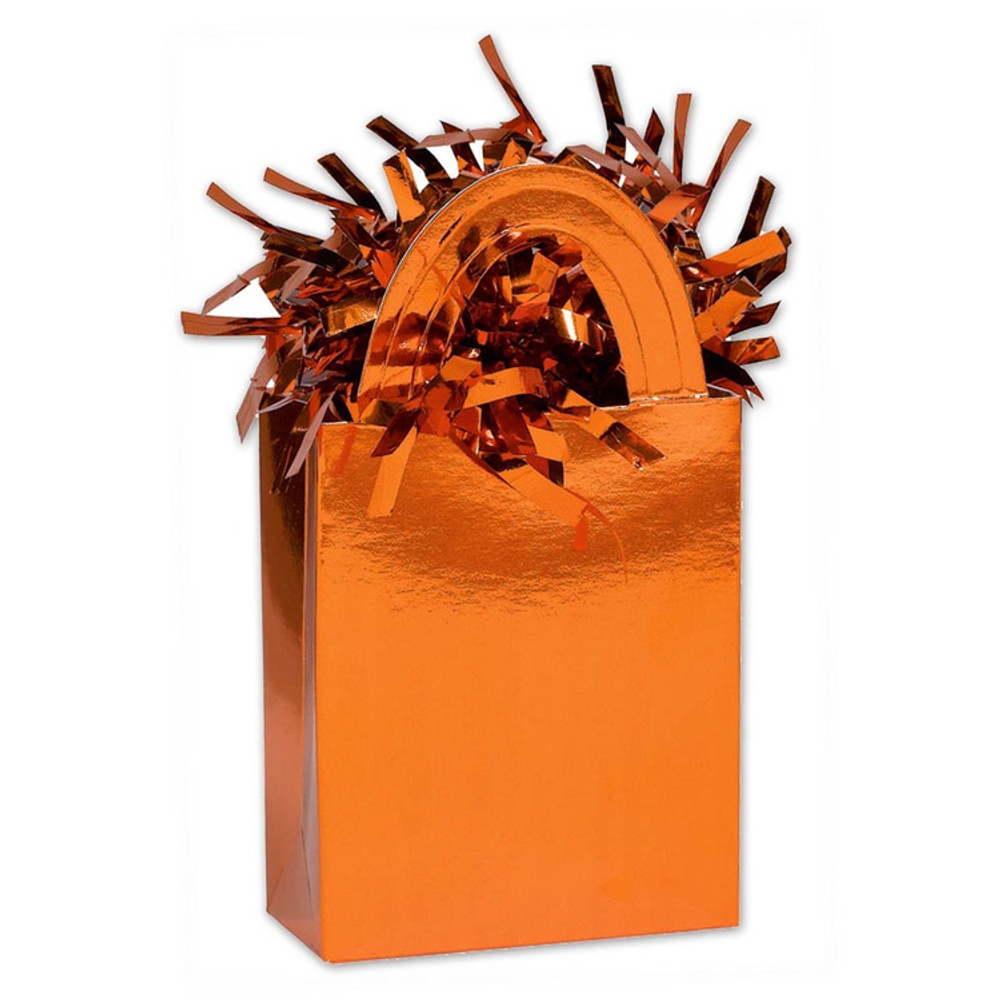 Грузик для шара Сумочка 160гр (Оранжевый)