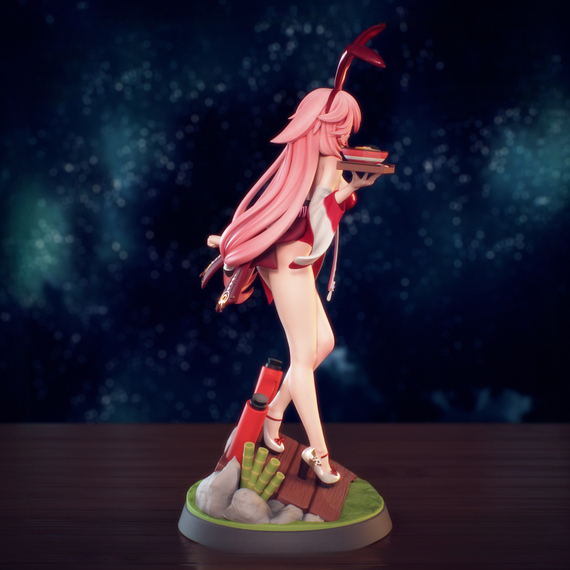 Yae Miko bunny - Genshin Impact